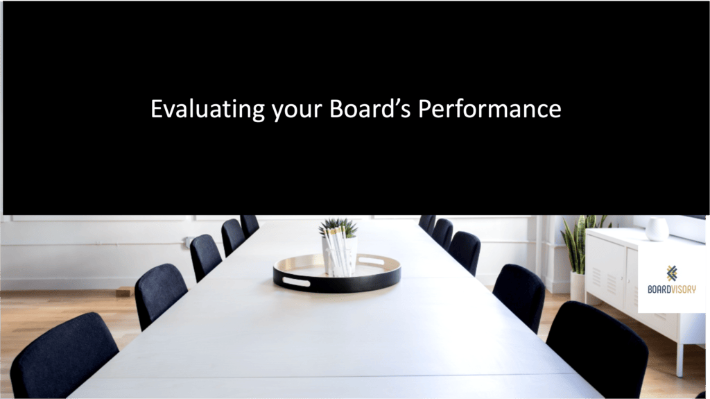 Board of Directors Evaluation
